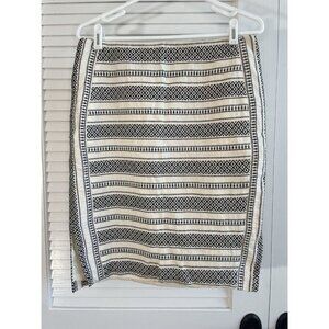 LOFT Ladies Size 10 Geometric Straight/Pencil Skirt